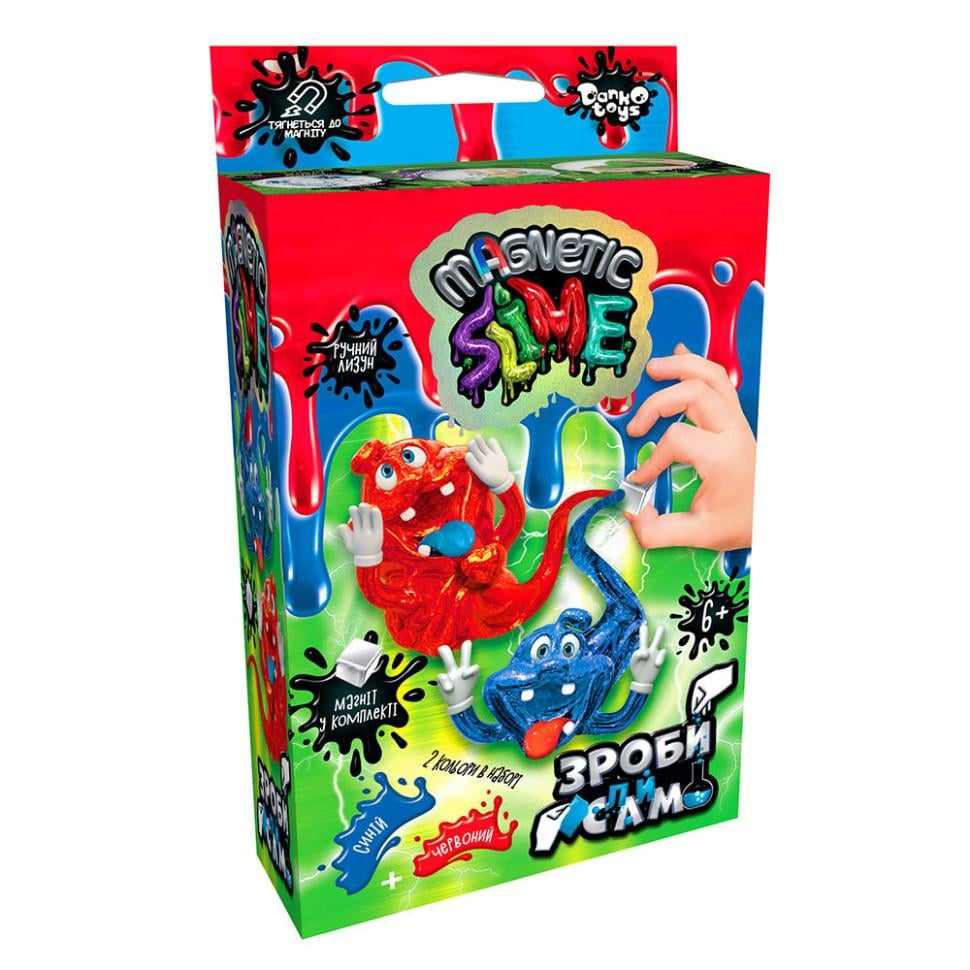 Набор для опытов Danko Toys Crazy Slime Magnetic мини химия Вид 1 от 5 лет (IE-175-E-144)