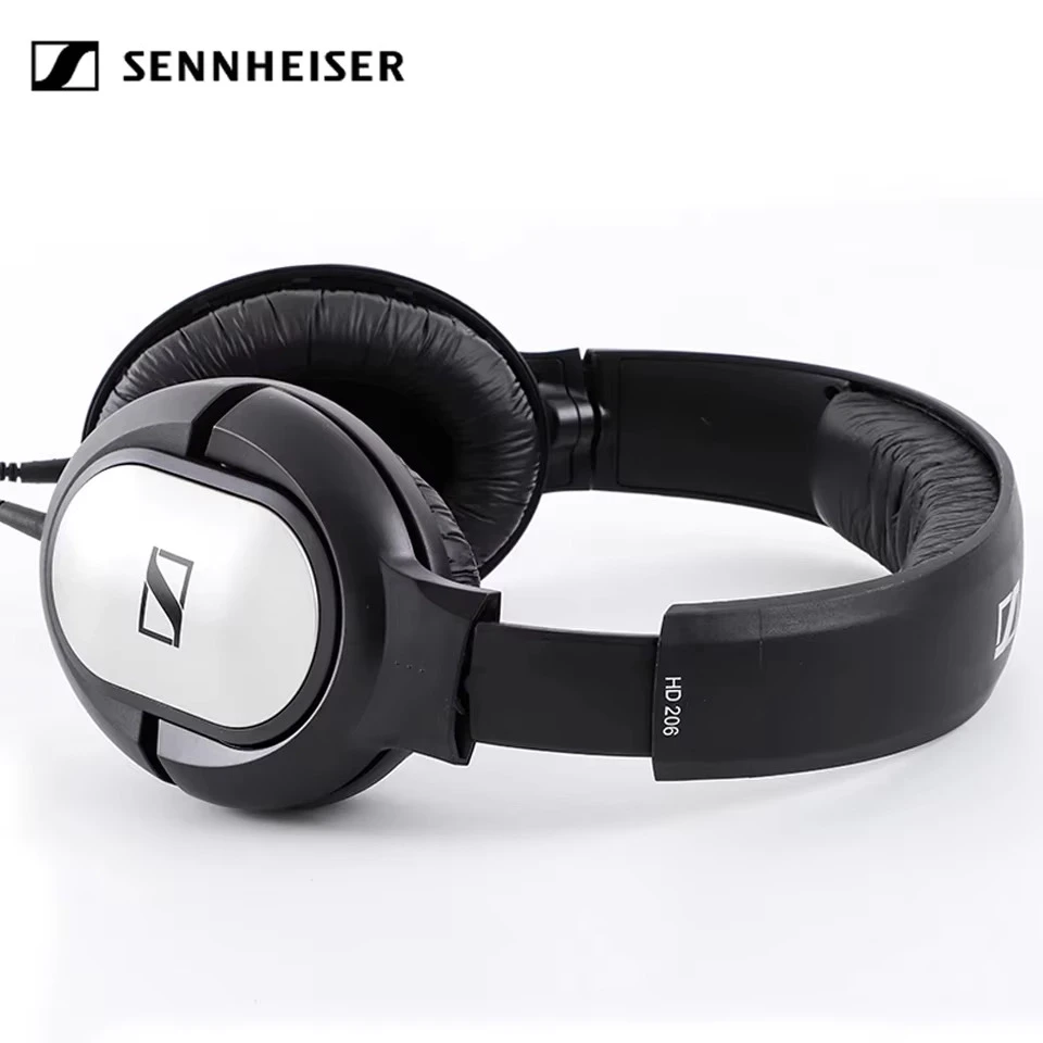 Навушники шумоізольовані Sennheiser HD 206/3,5 мм з глибокими басами для iPhone/Android (2354916033) - фото 5