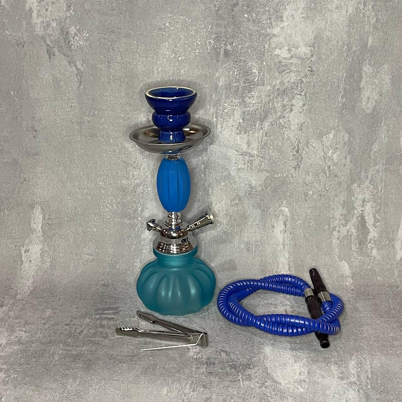 Кальян маленький на 1 трубку 4236 28 см Синий (227247)