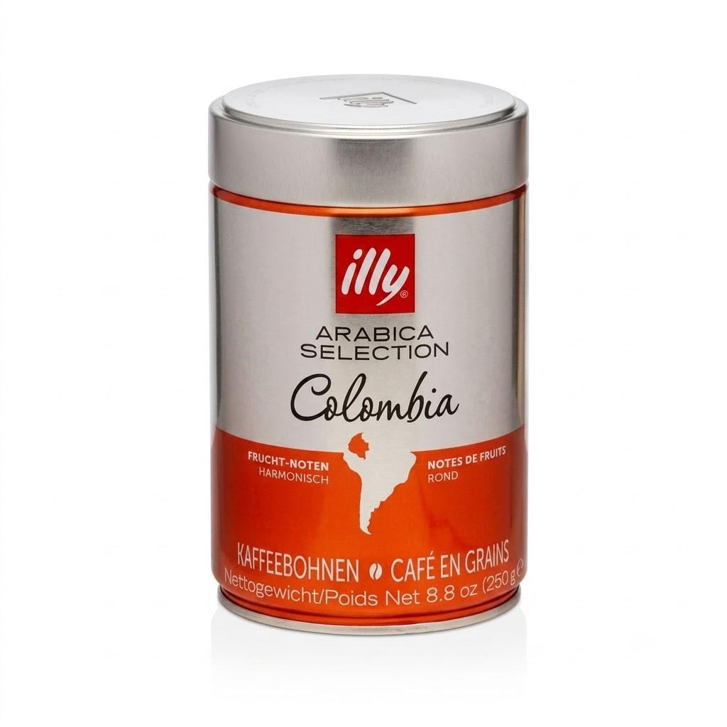 Кава в зернах illy Espresso Columbia Колумбія 250 г ящик 12 шт. (opt1162655102)