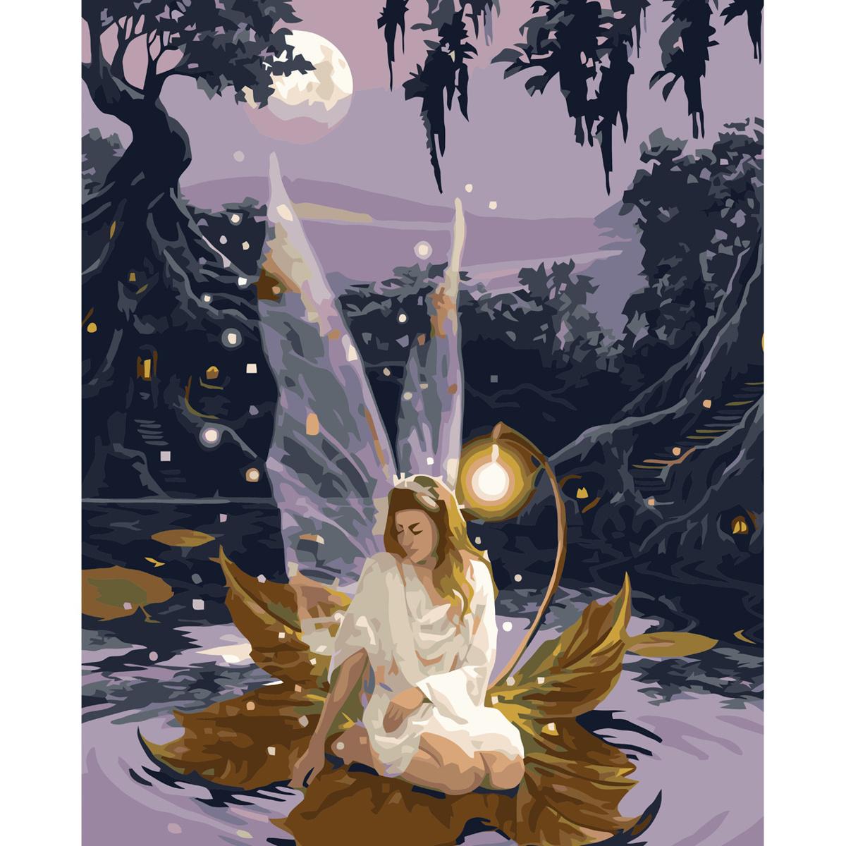 Картина за номерами Strateg Ніжна фея 40x50 см (VA-3614)