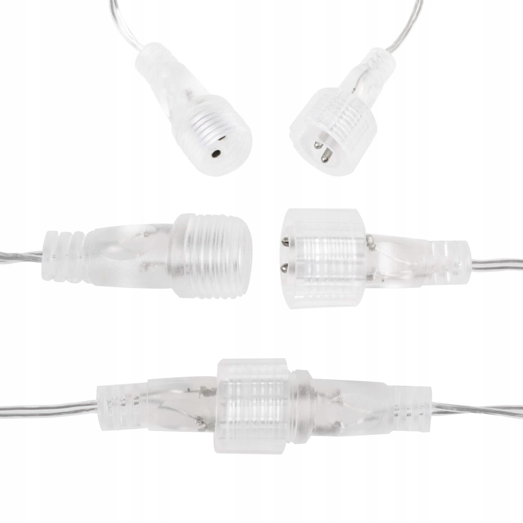 Гирлянда-бахрома уличная Springos CL4011 138 LED 2 м Cold White - фото 3