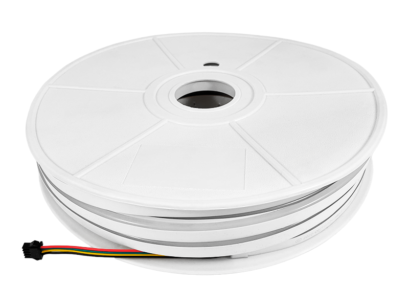 Неон светодиодный RGBIC SPI AVT SMD3535 90 LED Smart 12 В 16 Вт IP65 6х12 мм 1 м (7526)