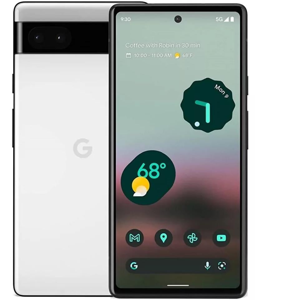 Смартфон Google Pixel 6a 6/128GB Chalk - фото 1