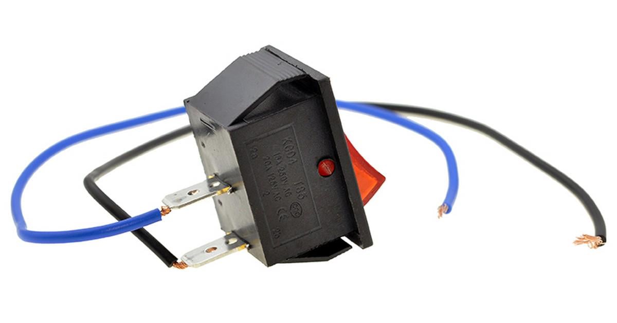 Кнопка и провод опрыскивателя АКБ 16А (кн1424)