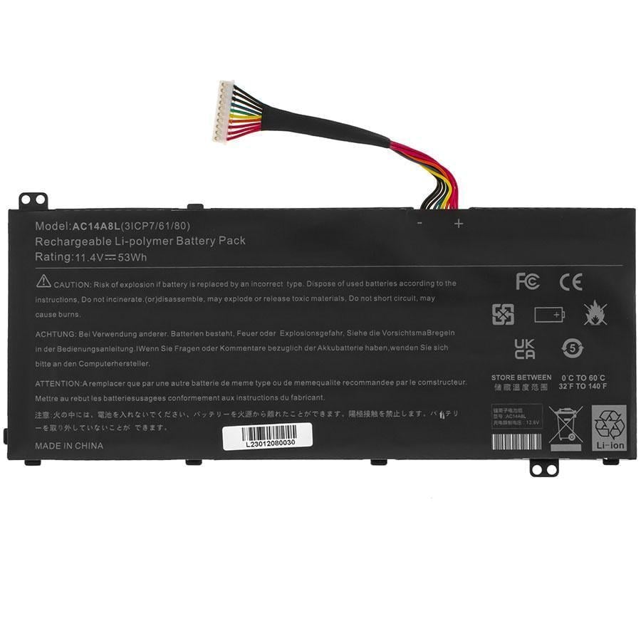 Аккумулятор для ноутбука Acer Aspire VX5-591G series 3450 mAh 11,4V (125927)