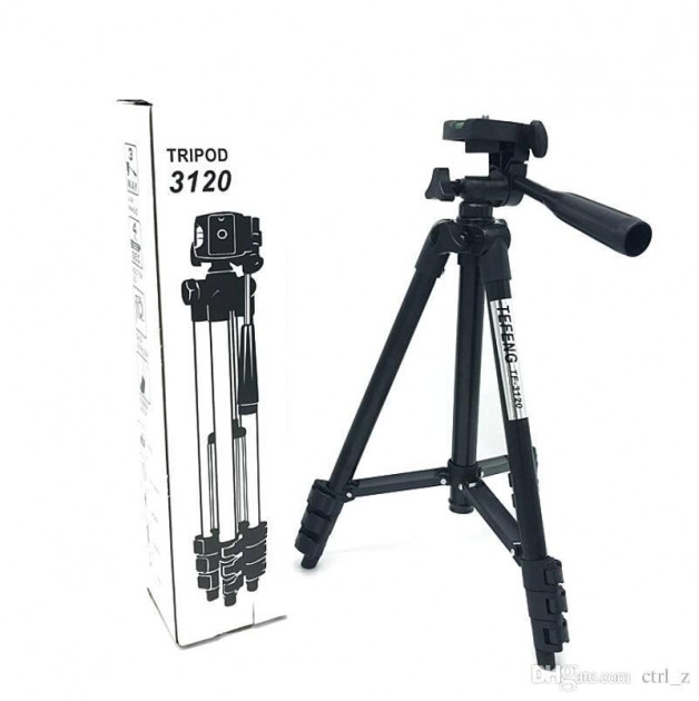 Штатив Tripod 3120 PRO для телефона и фотоаппарата/портативный трипод Black (tf4592) - фото 15