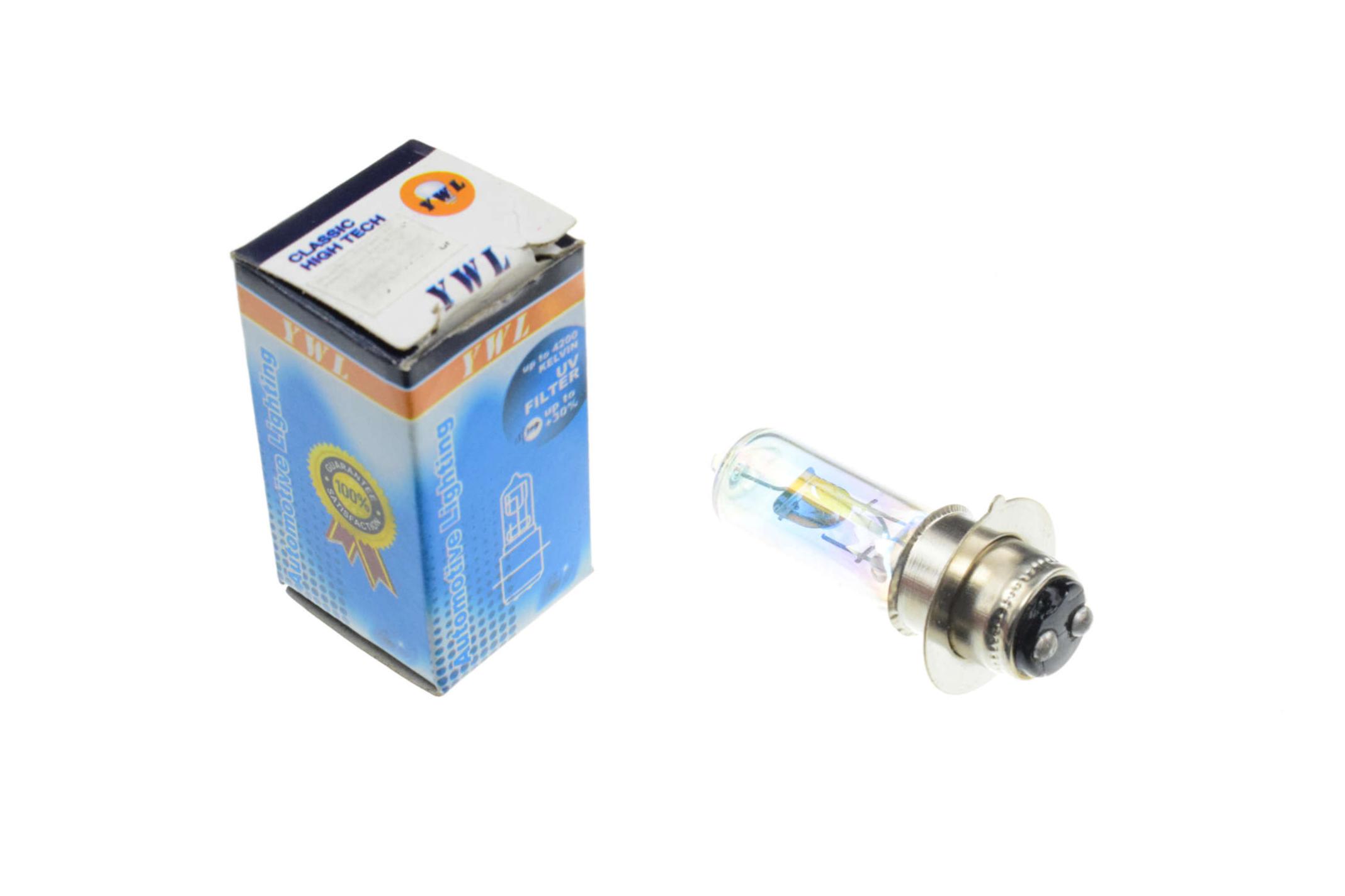 Лампа YWL P15D-25-1 1PIN 12V 18W/18W Розовый (L-210)