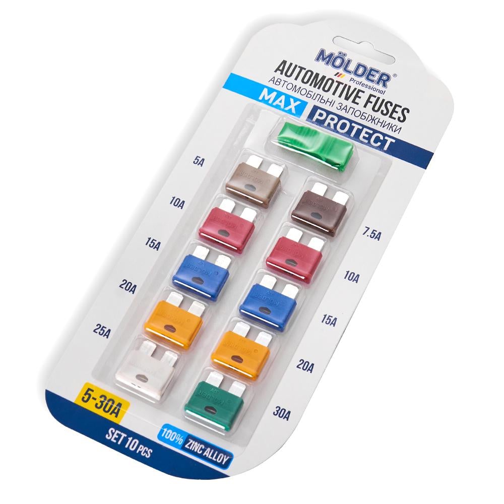 Набор предохранителей Molder 10 шт. (MA22300)