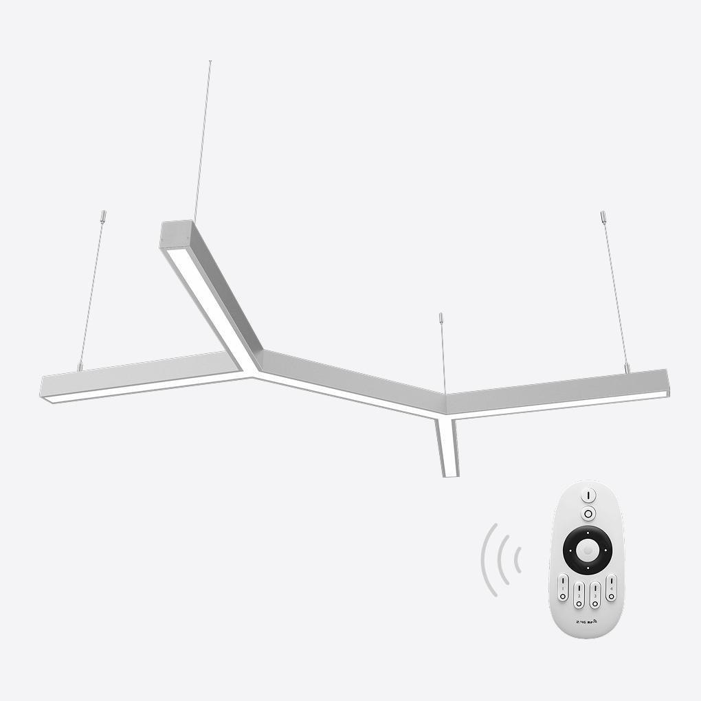 Светильник светодиодный управляемый X-LED 100 Вт Star 870x740x43 мм (LSNS-100d) - фото 2 Светильник светодиодный управляемый X-LED 100 Вт Star 870x740x43 мм (LSNS-100d) - фото 2