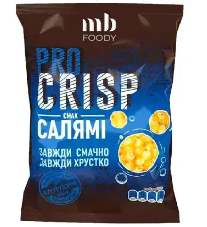 Кукурузные шарики салями MB FOODY PRO CRISP 45 г (00-00000229)