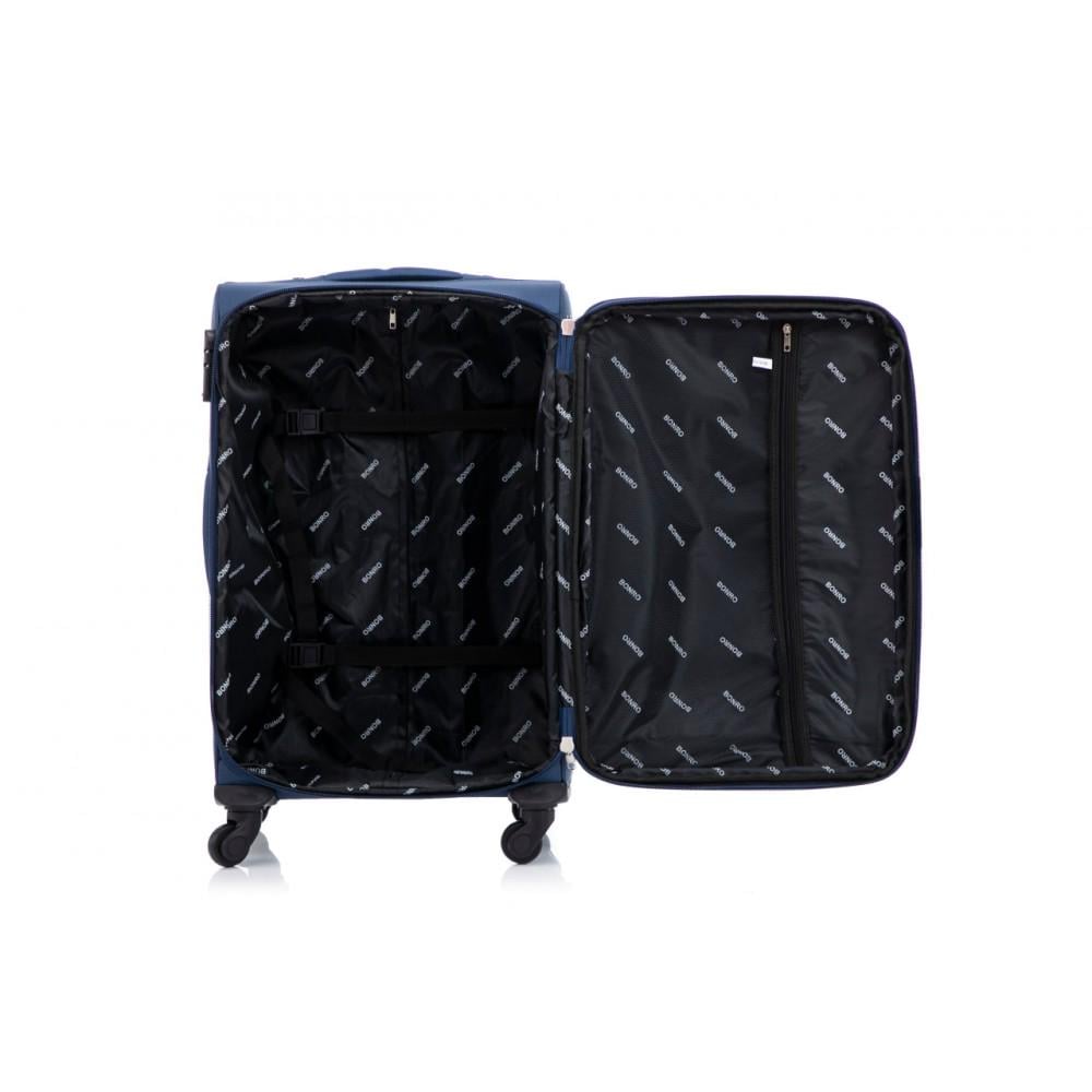 Чемодан Bonro Tourist маленький на 4 колесах Синий (10132001) - фото 19 Чемодан Bonro Tourist маленький на 4 колесах Синий (10132001) - фото 19