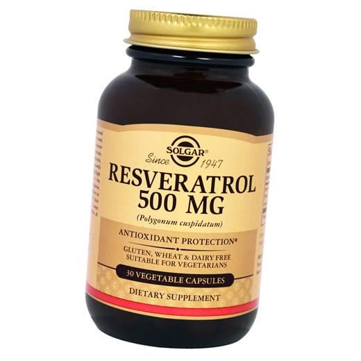 Ресвератрол Ресвератрол Resveratrol 500 30 вег. капс. (70313006)