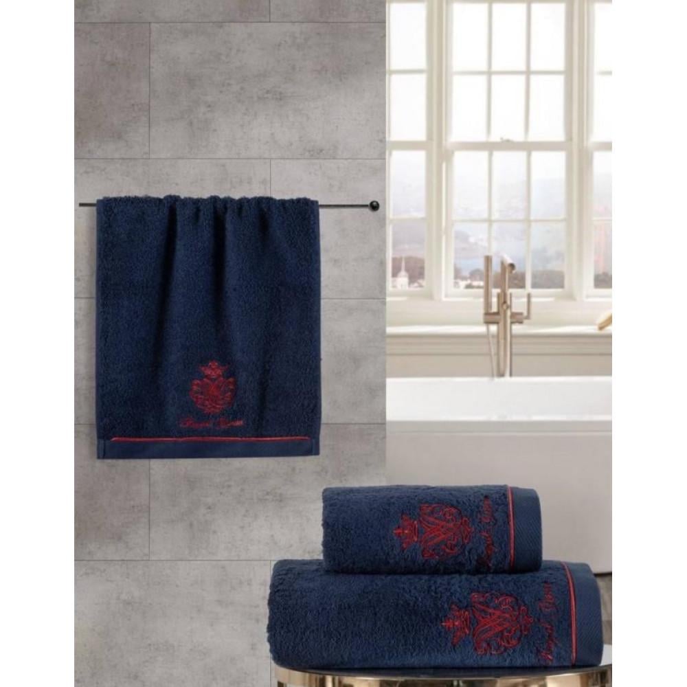 Набор полотенец Maison D'or Royal Crown navy 30x50/50x100/85x150 см (2000022281228)