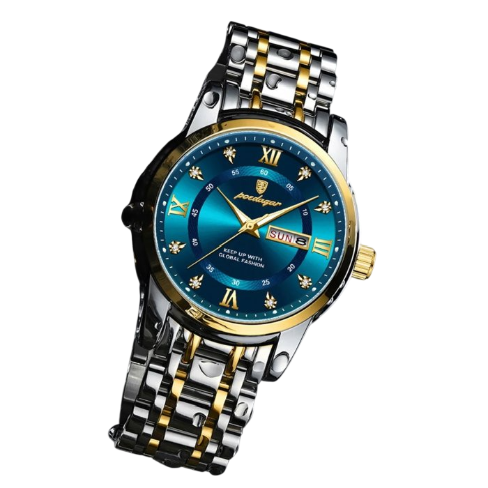 Часы мужские Poedagar Unique Men со стальным корпусом 42х11 мм Серебро (150-96-1679)