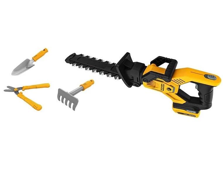 Игровой набор инструментов кусторез на батарейках/звуковые эффекты Yellow/Black (165067)
