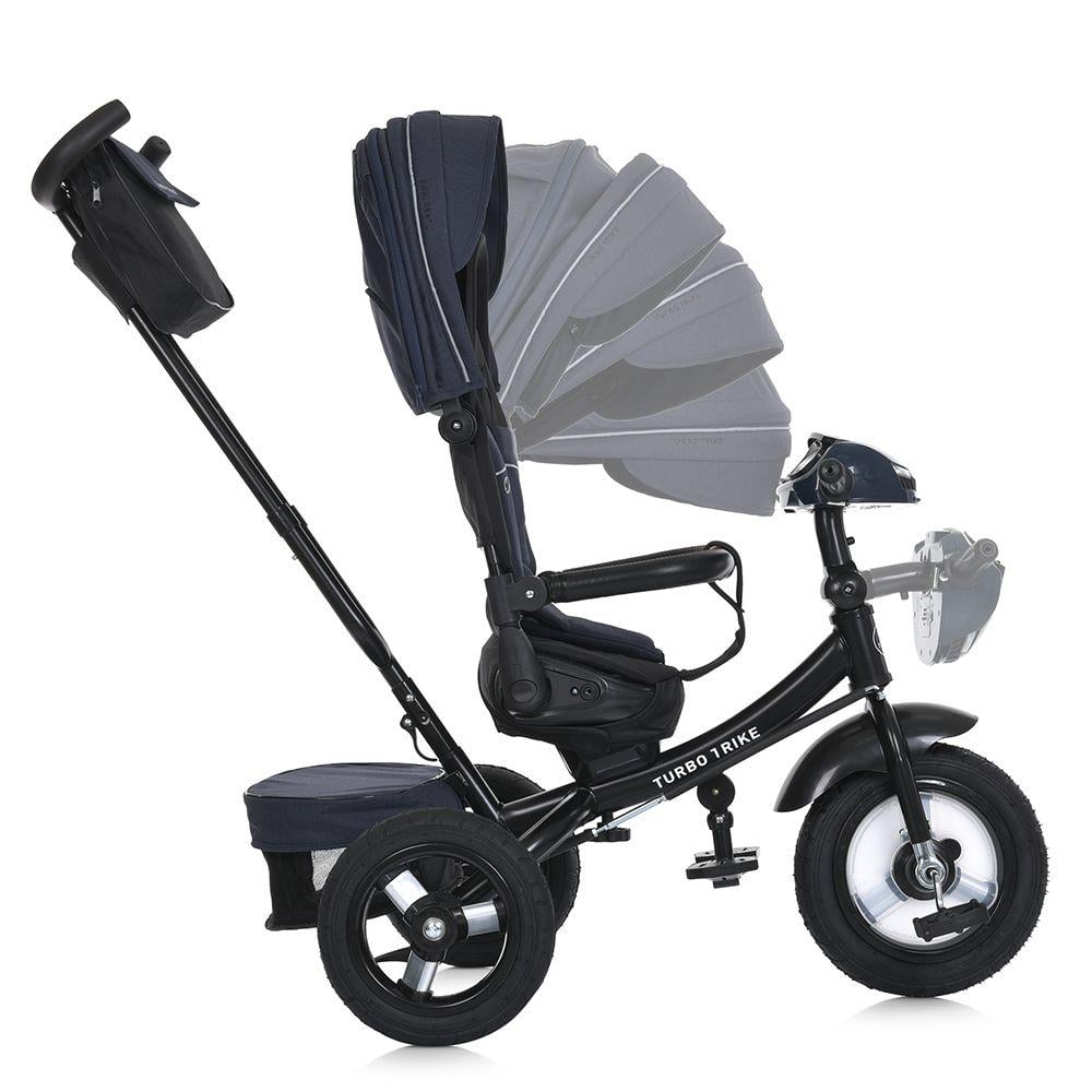 Дитячий велосипед триколісний Turbo Trike MT 1007 гумові колеса Синій (400947230) - фото 2 Дитячий велосипед триколісний Turbo Trike MT 1007 гумові колеса Синій (400947230) - фото 2