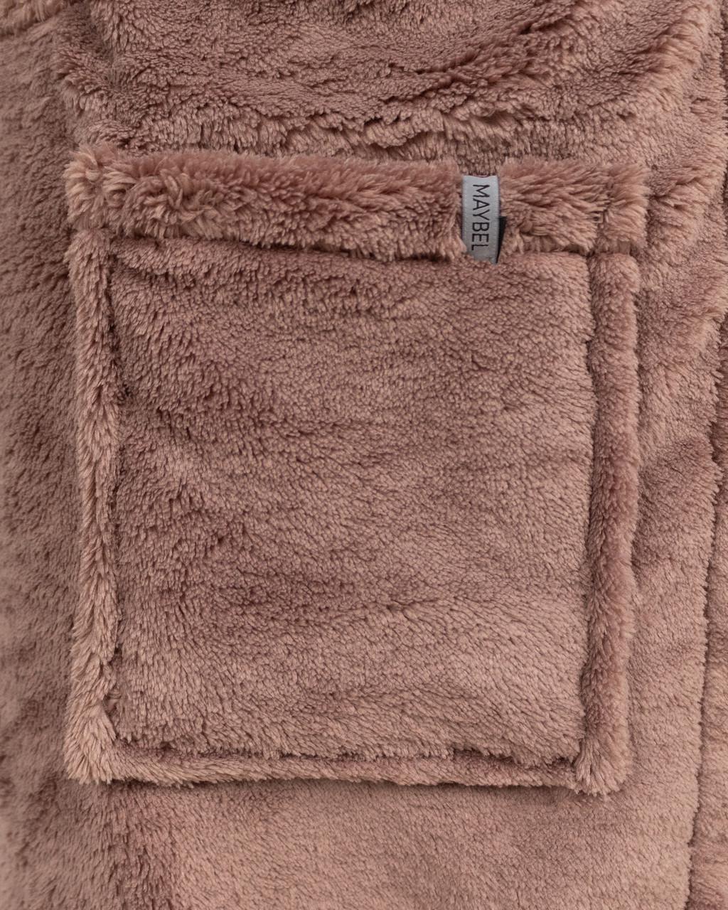 Халат женский махровый короткий M Мокко - фото 9 Халат женский махровый короткий M Мокко - фото 9