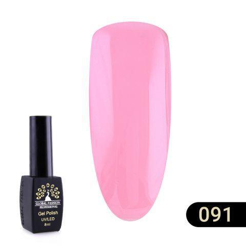 Гель-лак Global Fashion Black elite 091