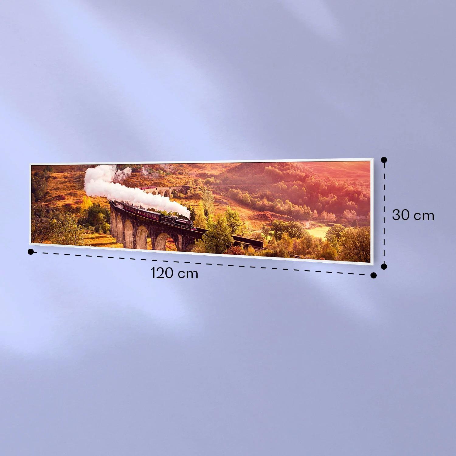 Инфракрасный обогреватель KLARSTEIN Wonderwall Air Art с рисунком поезда (10037837) - фото 7 Инфракрасный обогреватель KLARSTEIN Wonderwall Air Art с рисунком поезда (10037837) - фото 7