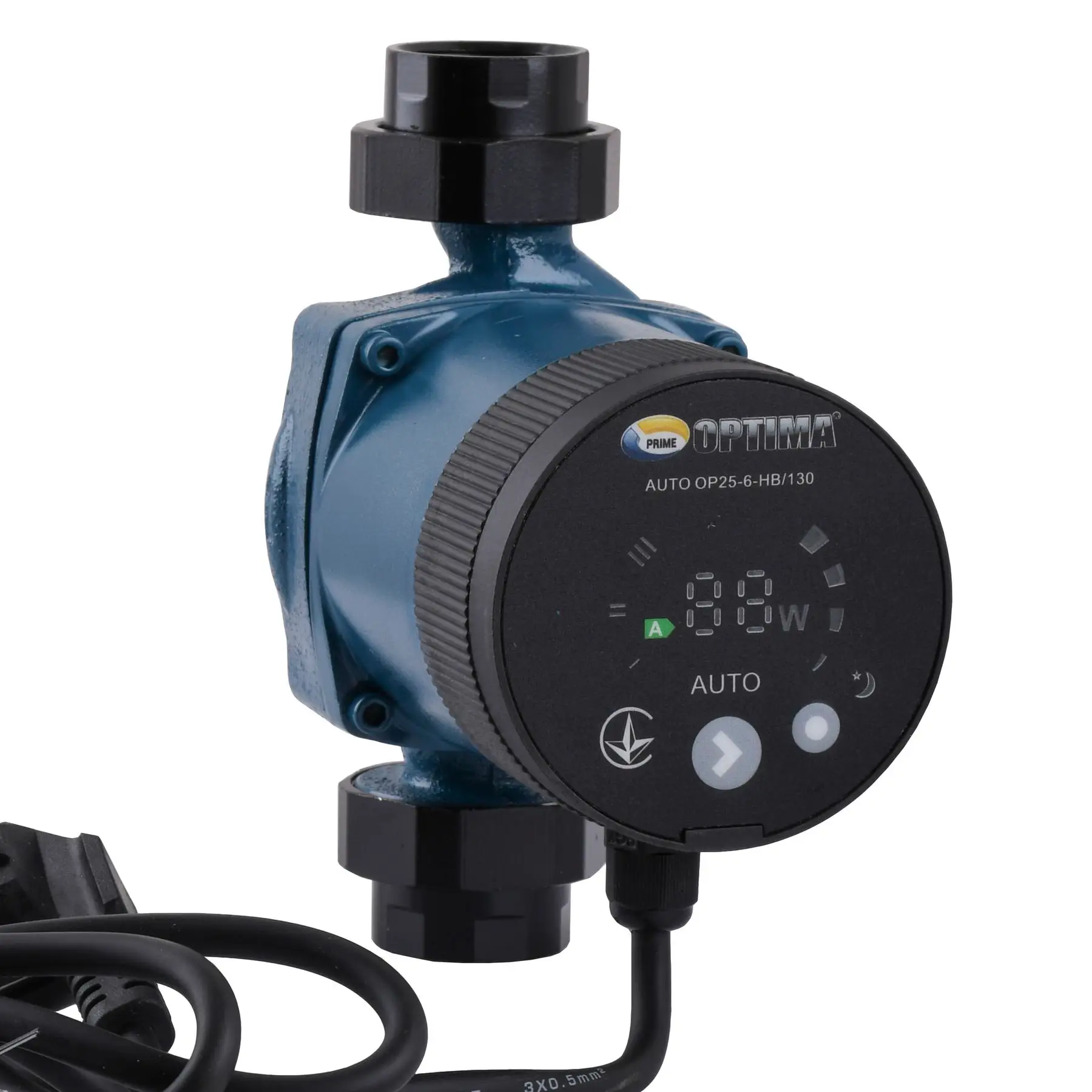Насос циркуляционный Optima PRIME OP25-60 AUTO энергосберегающий 130 мм (GSR-000024722) - фото 2 Насос циркуляционный Optima PRIME OP25-60 AUTO энергосберегающий 130 мм (GSR-000024722) - фото 2