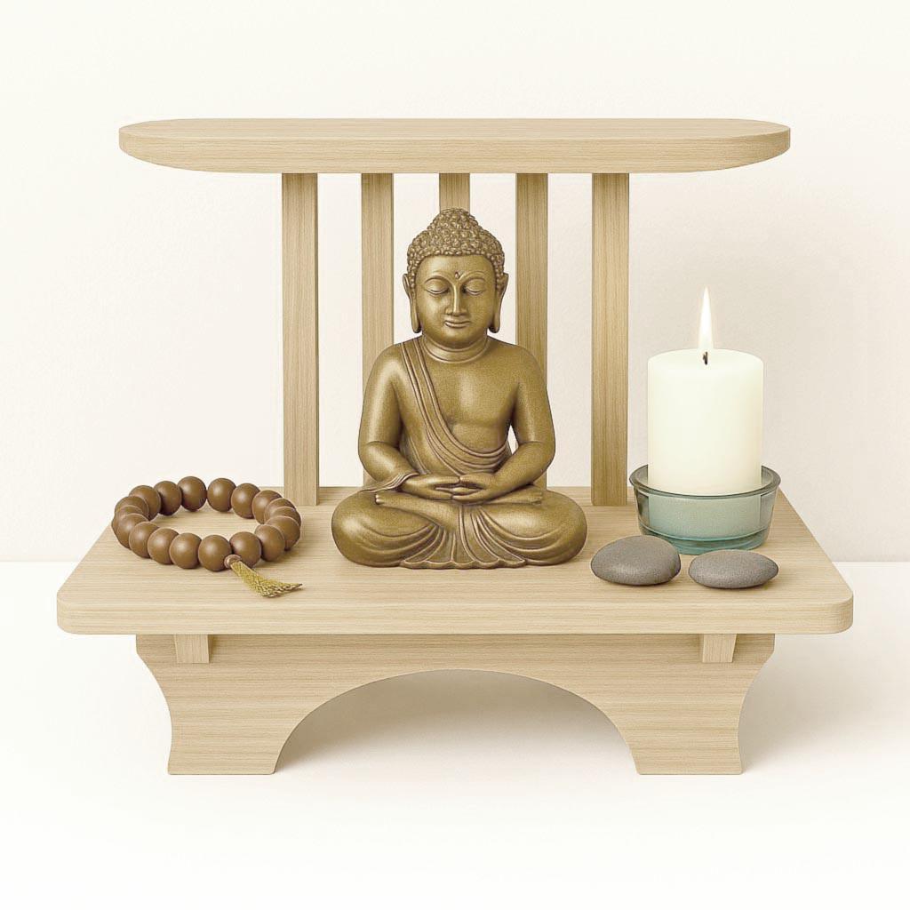 Алтарь для медитации из дерева Каланри Бланже (ЛАТ-001001)