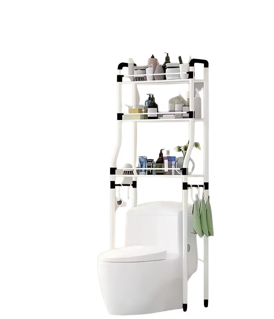 Полка-стеллаж в ванную R30891 металлическая 68x25x160 см (22931855)