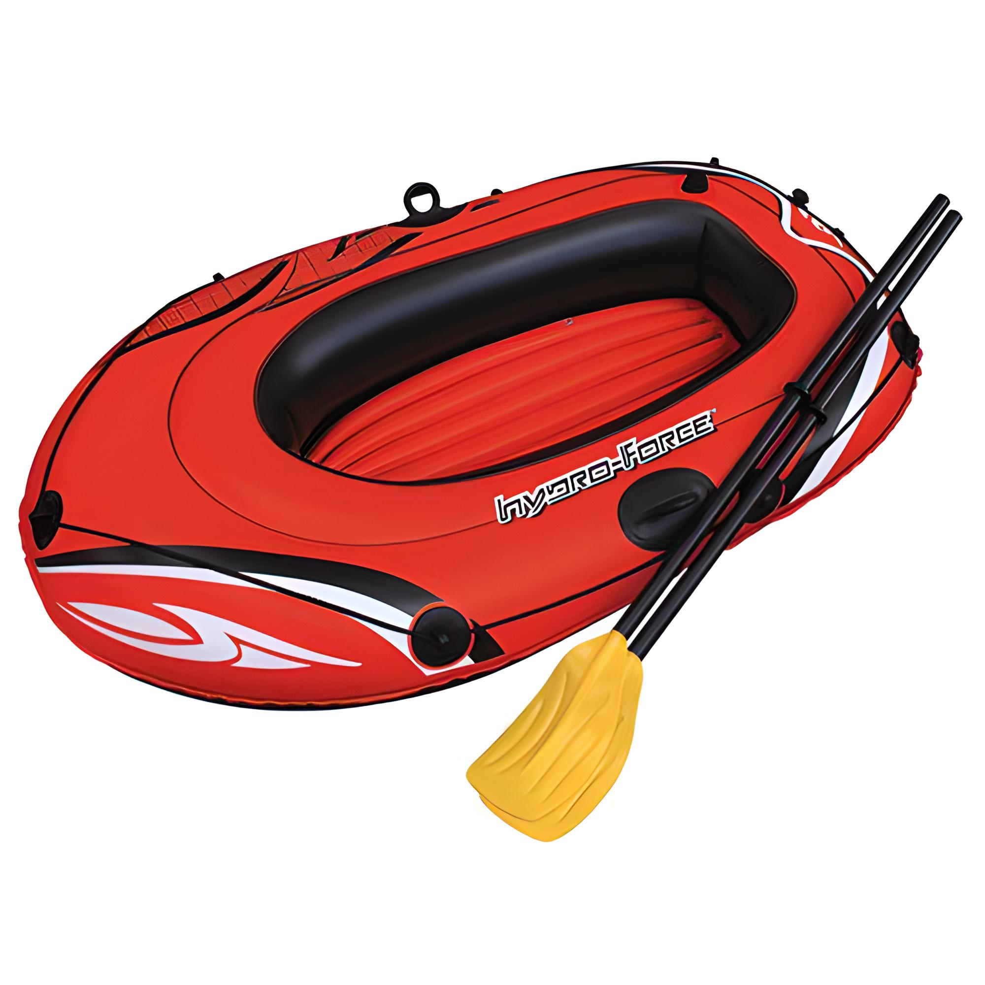 Лодка надувная Intex Bestway Hydro-Force Raft Set 1 местная + веслами 155-93см (94a827c4) - фото 1