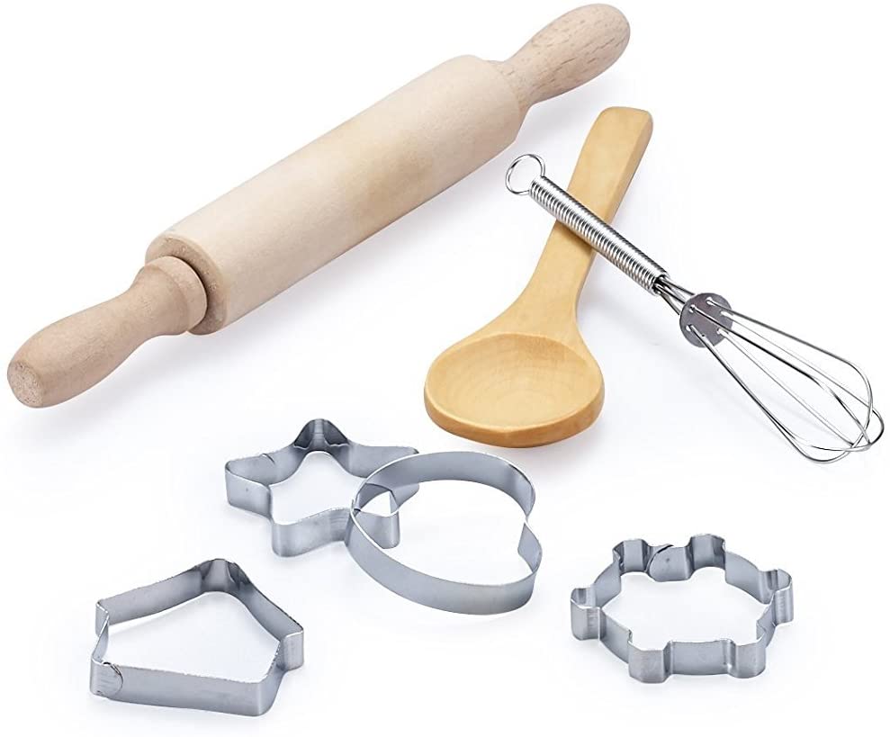 Детский кухонный игровой набор Deluxe Chef Set с фартуком и аксессуарами 11 шт - фото 4