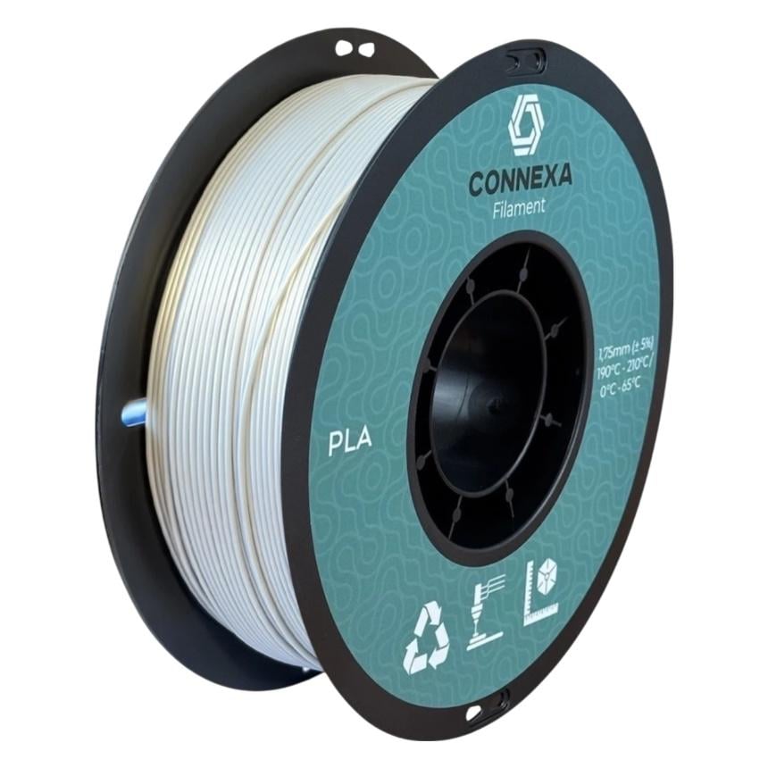 Пластик Connexa PLA 1,75 мм 1 кг Silver (Con_PLA_Silver)
