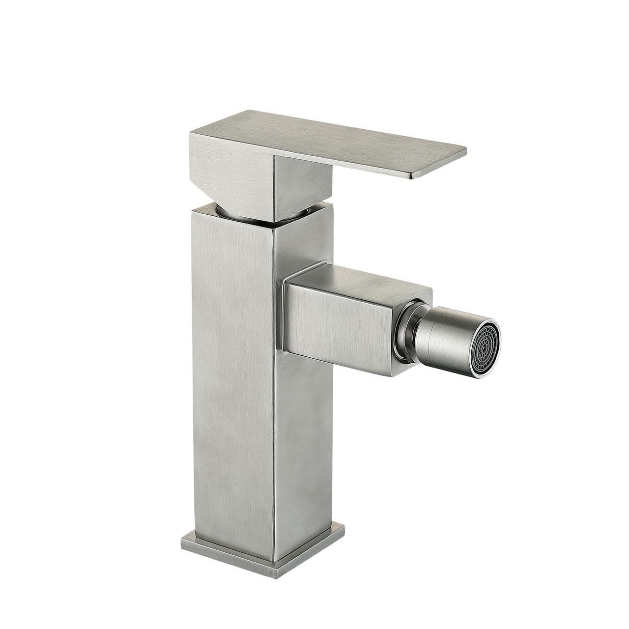 Смеситель для биде Lidz Kubis 001AF k35 LDKUB001AFNKS46097 Nickel (2553560832)
