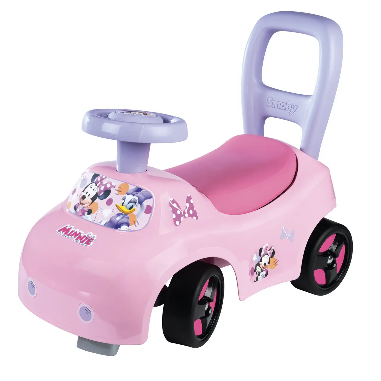 Машина для катания малыша Smoby Минни Маус с 10 месяцев Розовый (720544)