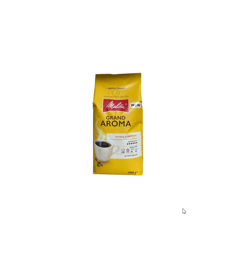 Кава зерновая Melitta Grand Aroma 1000 г