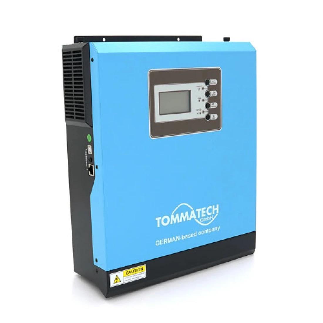 Инвертор гибридный однофазный TommaTech TT-NEW1K-12 1000W 20/10А 12V (29924250)