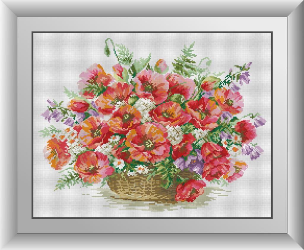 Алмазная мозаика Dream Art Маковое настроение 44x57 см (DA.30093)