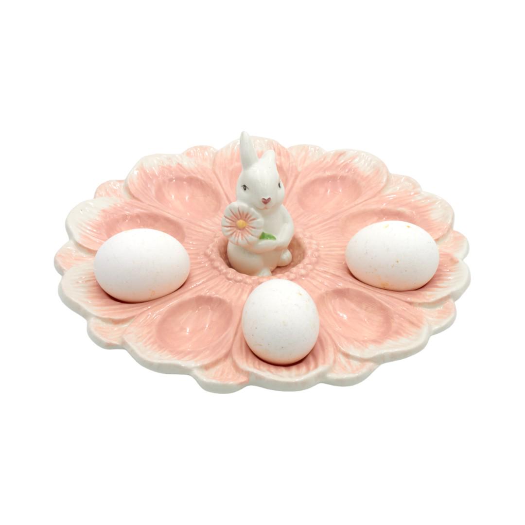 Подставка Зайка керамическая для 10 яиц 26 см (01_P0202021274) - фото 3 Подставка Зайка керамическая для 10 яиц 26 см (01_P0202021274) - фото 3