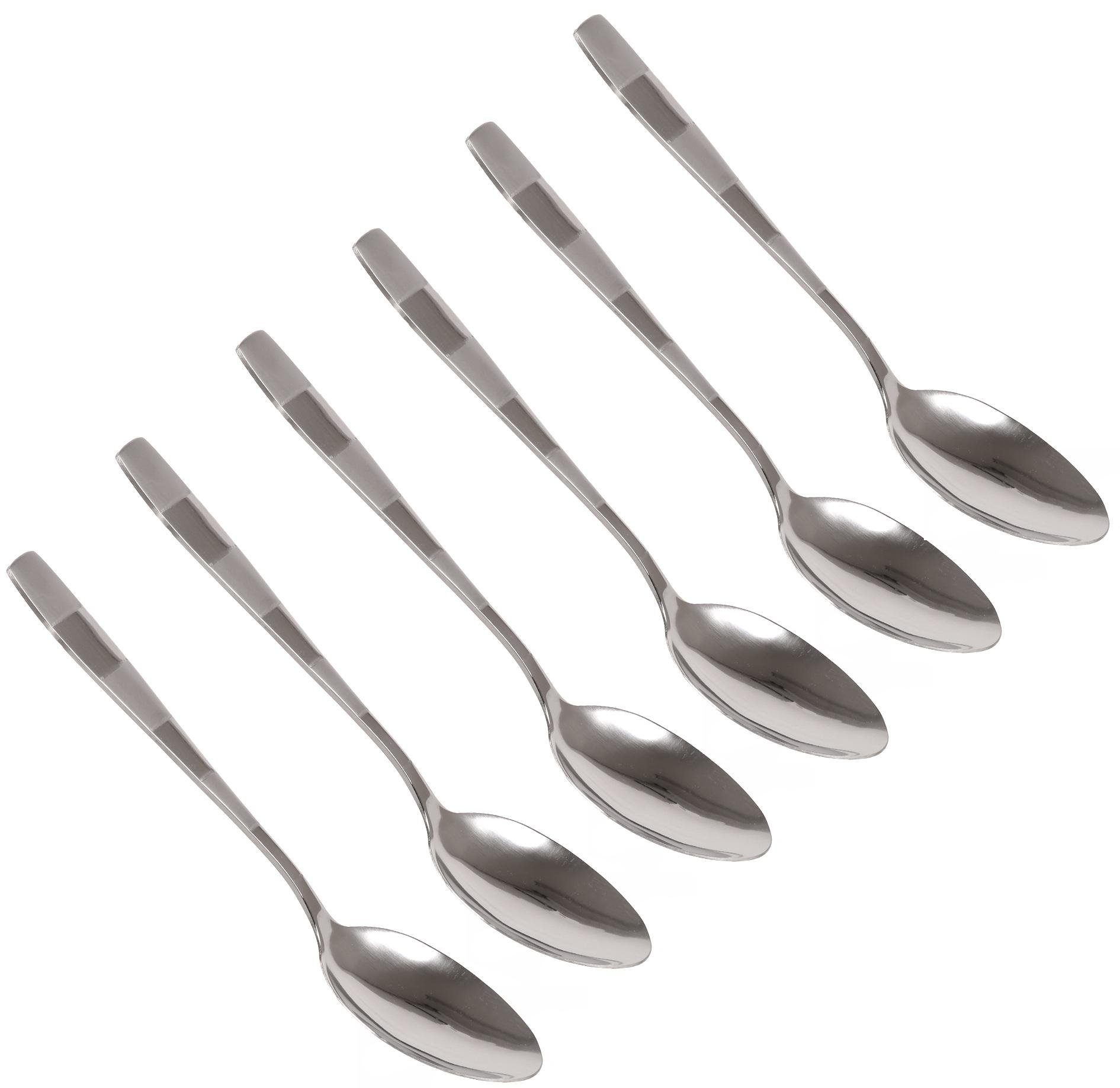 Набор столовых ложек из нержавеющей стали Zebra 6 шт.