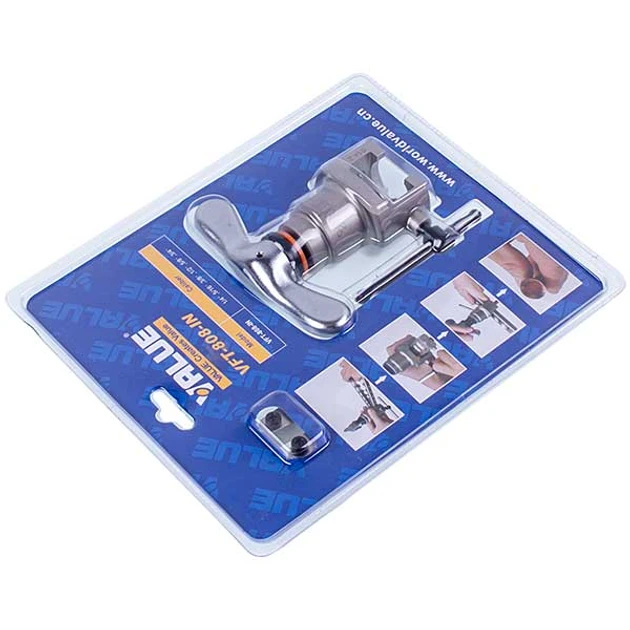 Вальцювання професійне Value VFT-808-IN з ексцентриковим механізмом для мідних труб 1 шт. (ІНГП_VFT808IN_01) - фото 7 Вальцювання професійне Value VFT-808-IN з ексцентриковим механізмом для мідних труб 1 шт. (ІНГП_VFT808IN_01) - фото 7