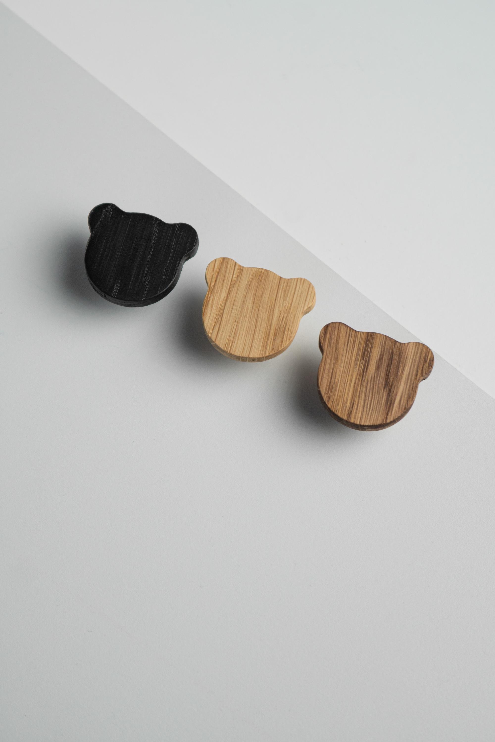 Меблева ручка Bear із дерева 43 мм - фото 8 Меблева ручка Bear із дерева 43 мм - фото 8