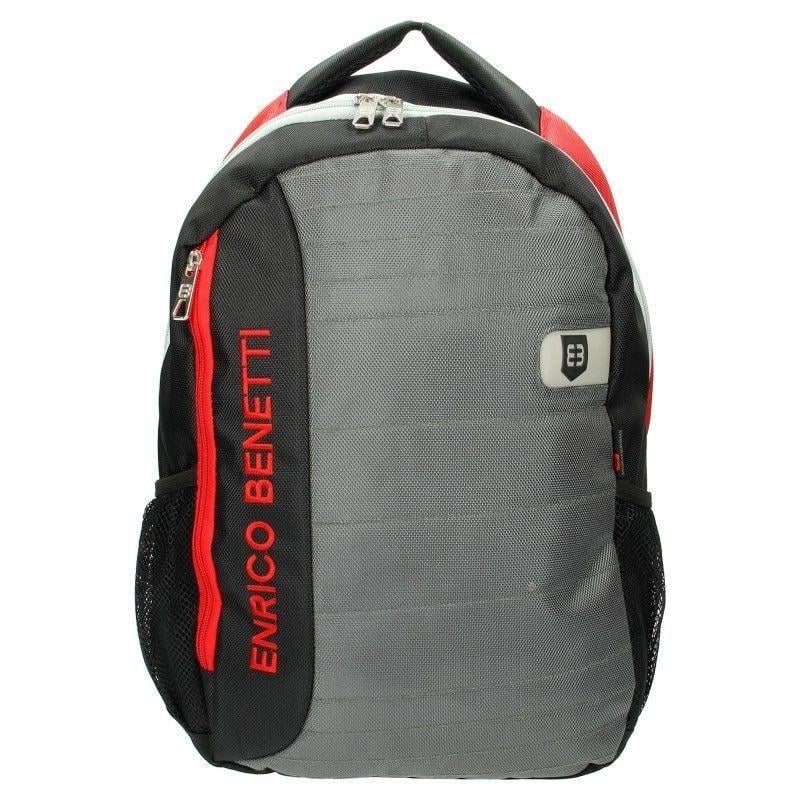 Городской рюкзак Enrico Benetti Montserrat 25 л Black/Grey/Red (Eb47070064)