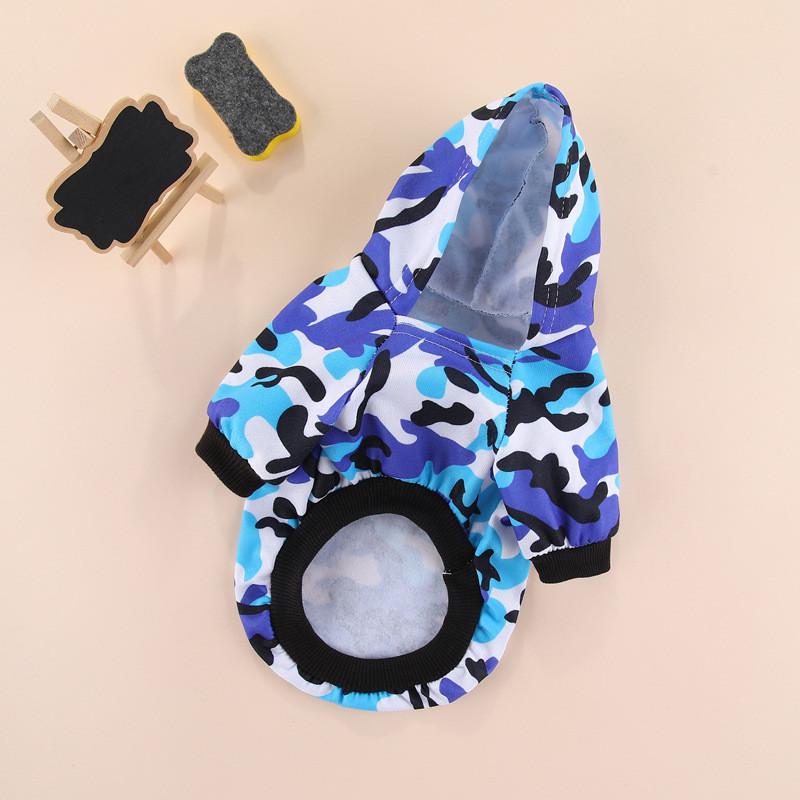 Худі Камуфляжне з пікселем для собак XS Синій (1C0430) - фото 2