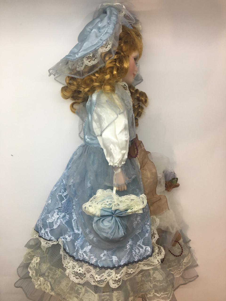 Лялька сувенірна Porcelain doll Лілія порцелянова 50 см (1303-01 A) - фото 8