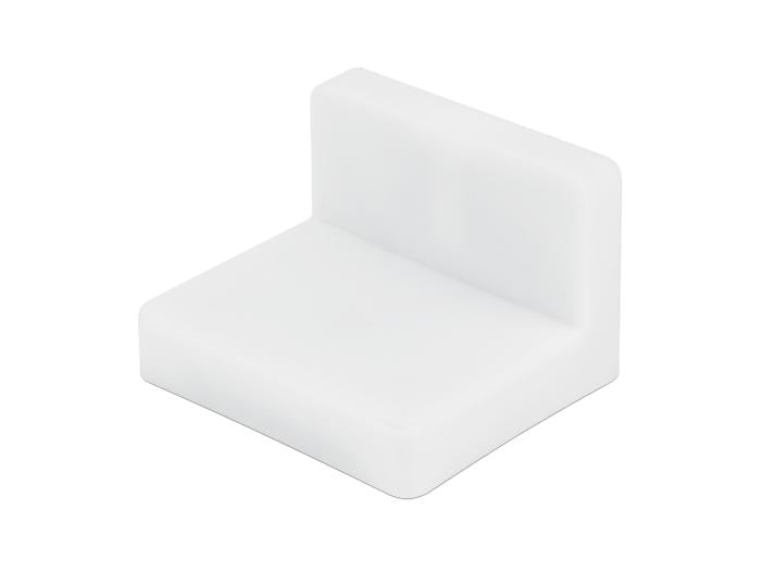 Уголок мебельный монтажный с пластиковой заглушкой Giff Белый
