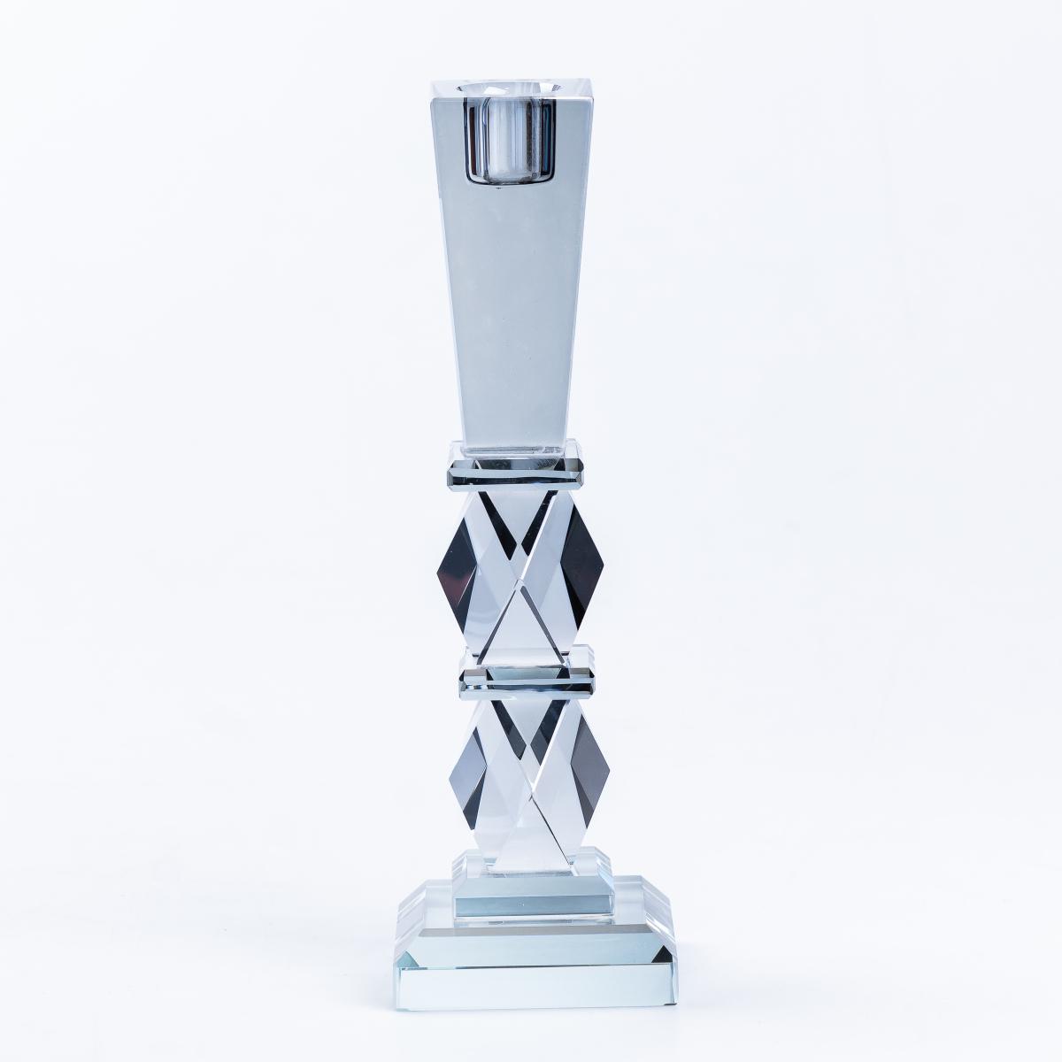 Подсвечник стеклянный Night Crystal 25 см (HP36556M)