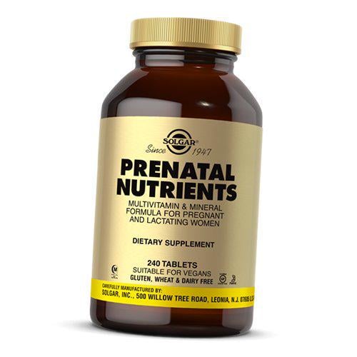 Витамины для беременных Prenatal Nutrients 240 таблеток (36313001) - фото 1