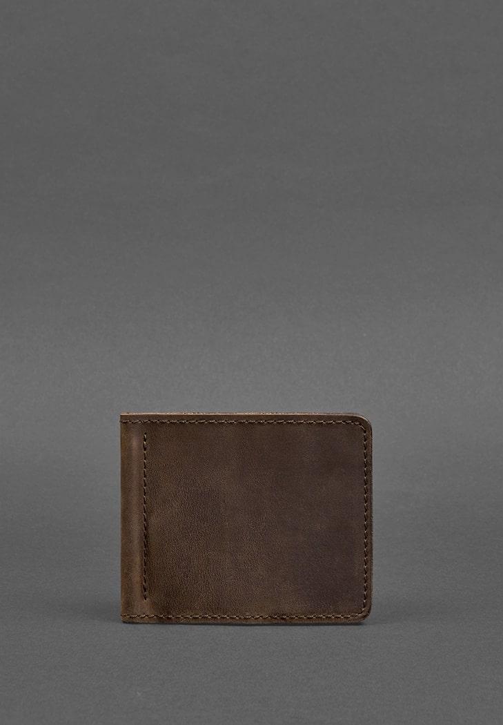 Портмоне мужское кожаное 1.0 Темно-коричневый (A-026091) - фото 3 Портмоне мужское кожаное 1.0 Темно-коричневый (A-026091) - фото 3