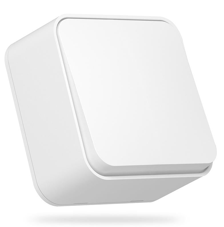 Выключатель накладной Videx Binera с повышенной огнеупорностью VF-BNS11-W Белый