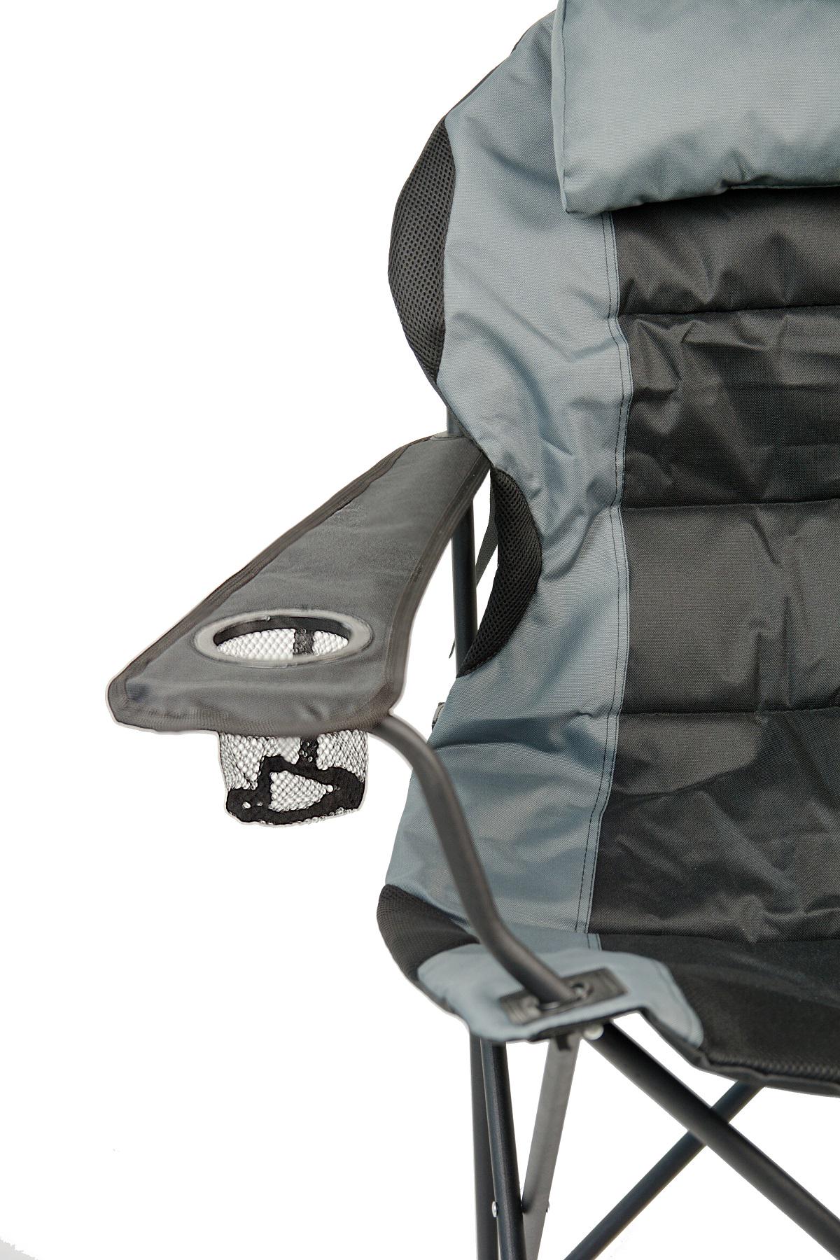 Туристическое кресло NeRest Рыбак Трофей NR-35 Серый - фото 3