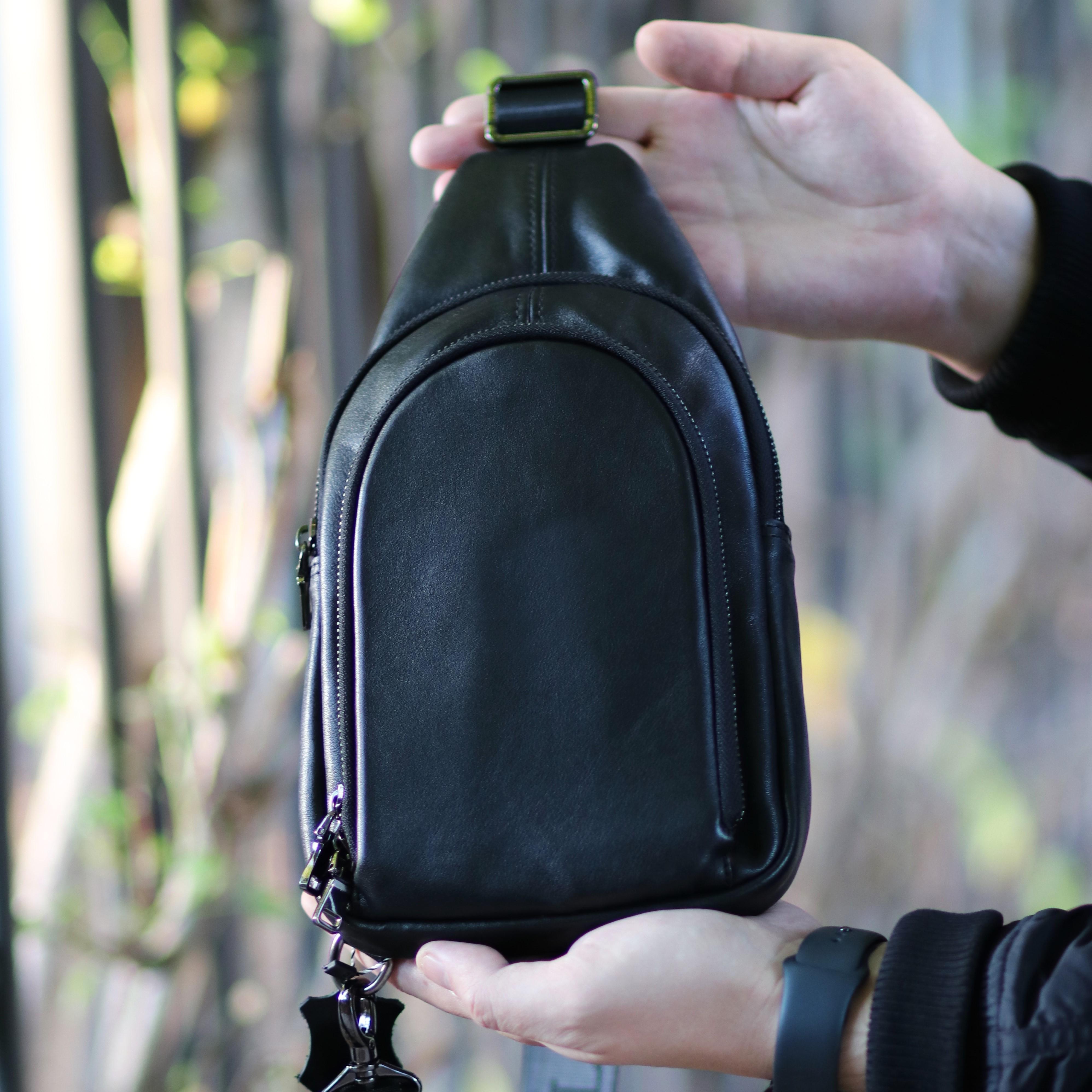 Сумка-слинг мужская (V_018_1) - фото 6