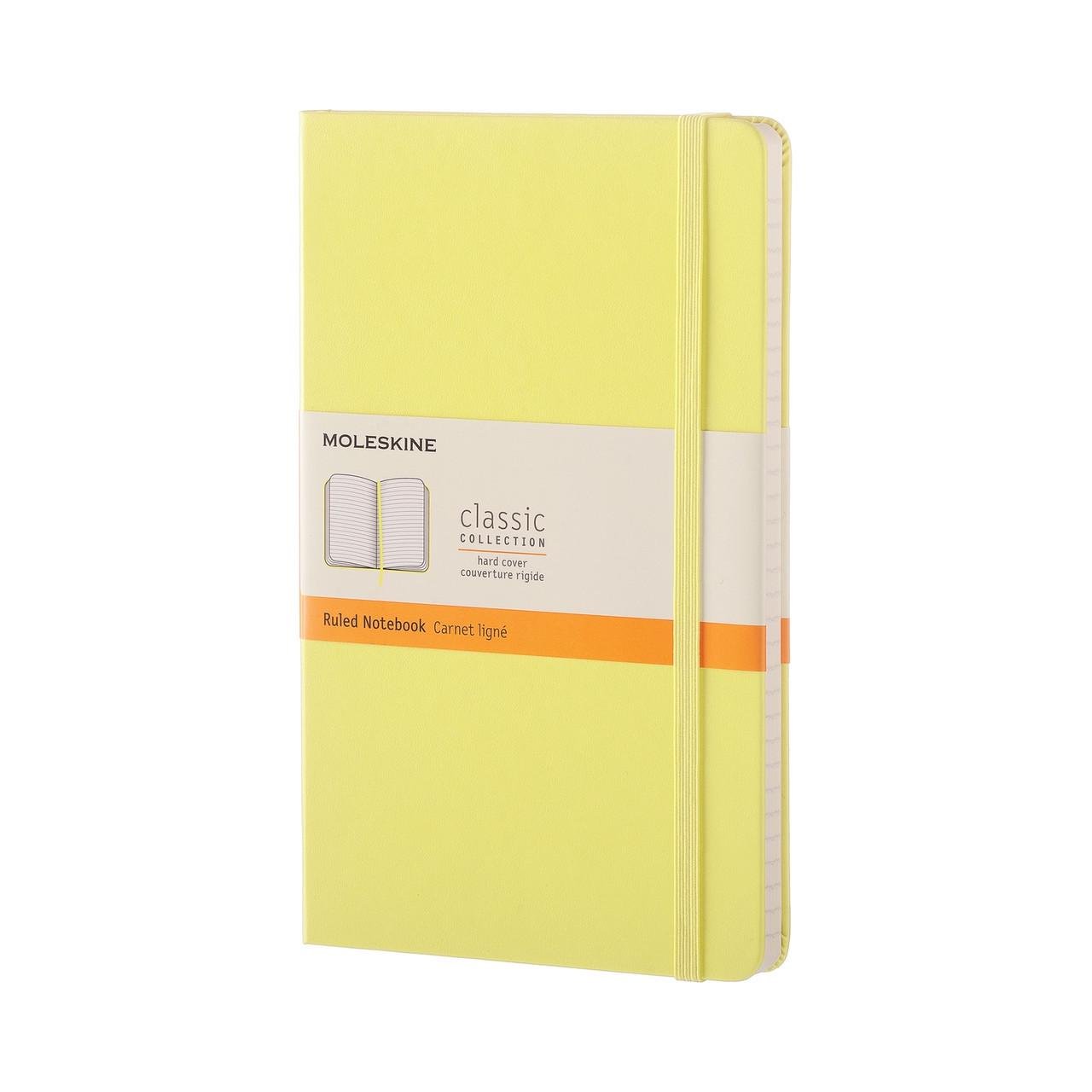 Блокнот Moleskine Classic цитрусовый средний 240 страниц в линейку 13х21 см (8051272893632)